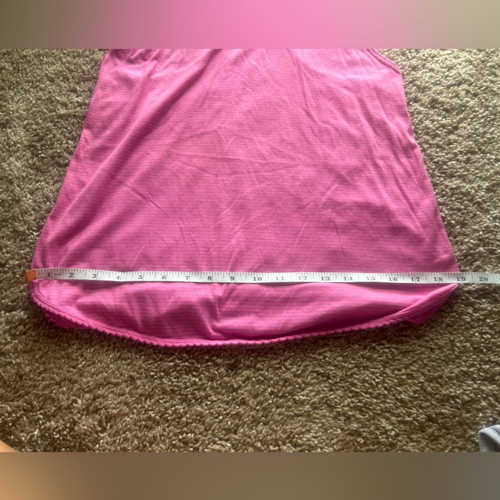 Lululemon Pink Racerback Tank Top - Picture 5 of 7